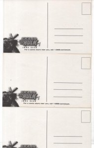 HULK HAPPY FATHER'S DAY POSTCARD x 3, Marvel Comics Smash 2008 4x7