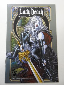 Lady Death Boundless Debut Ashcan VF+ Condition! Signed no COA