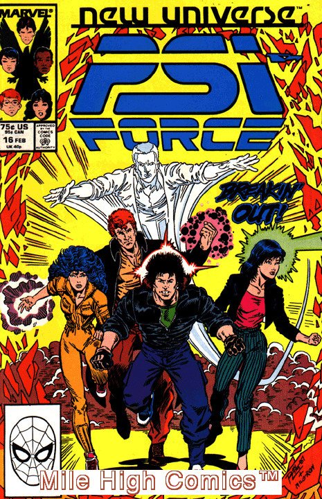 PSI-FORCE (1986 Series) #16 Very Fine Comics Book