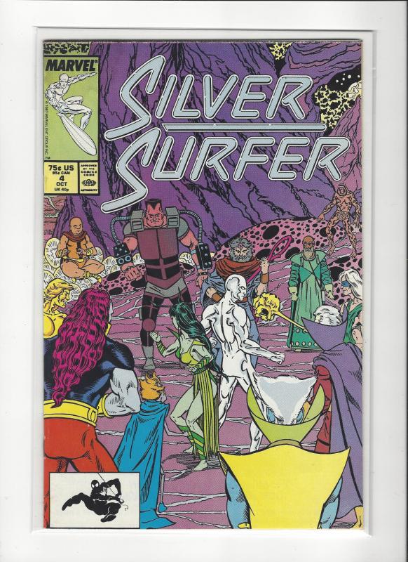 Silver Surfer #4 (Oct 1987) Marvel)Marshall Rogers NM