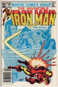 Iron Man #166 Newsstand Edition (1983) 9.2 NM-