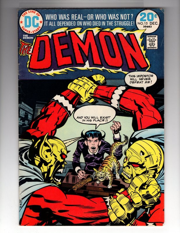 The Demon #15 (1973) WITCHBOY Appearance ~ Jack Kirby! / HCA3