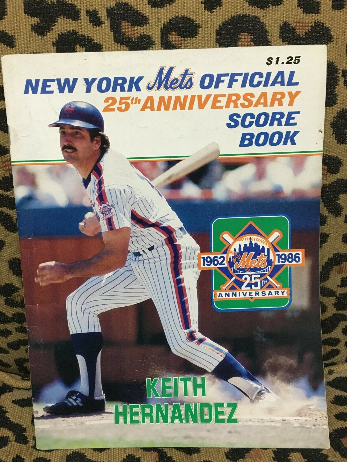 New York Mets Official 1987 Score Book