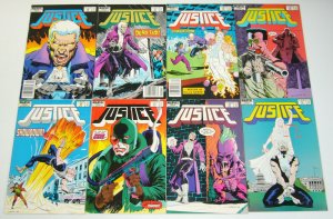 Justice #1-32 VF/NM complete series - new universe - peter david set lot