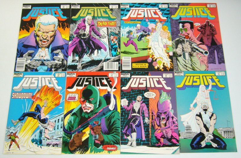 Justice #1-32 VF/NM complete series - new universe - peter david set lot