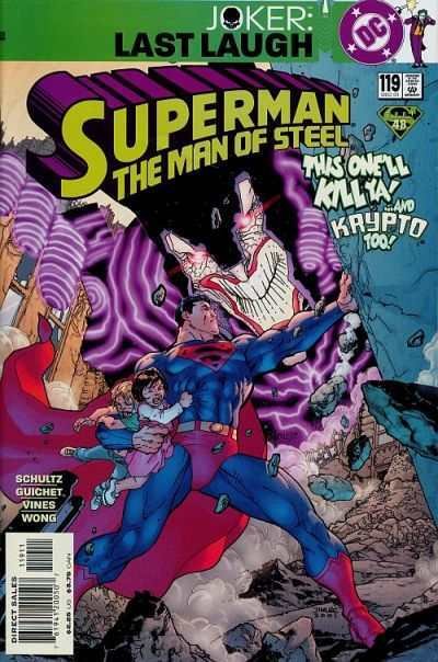 Superman: The Man of Steel #119, NM + (Stock photo)