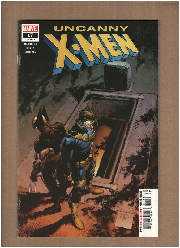 Uncanny X-Men #17 Marvel Comics 2019 WOLVERINE & CYCLOPS VF/NM 9.0
