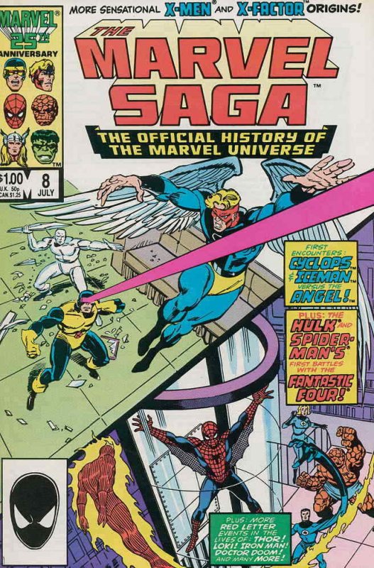 Marvel Saga #8 VF/NM; Marvel | save on shipping - details inside