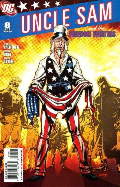 Uncle Sam and the Freedom Fighters (2007 series) #8, VF+ (Stock photo)