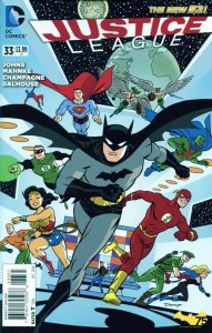 Justice League #33 Batman 75 Variant Edition Comic Book 2014 New 52 - DC