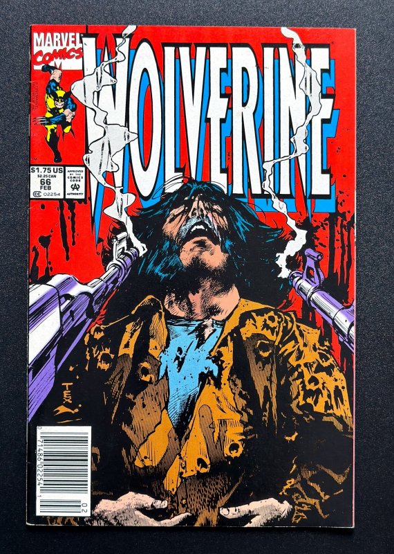 Wolverine #66 Newsstand Edition (1993)