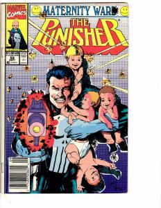 Lot Of 10 Punisher Marvel Comic Books # 25 26 37 38 39 41 43 44 51 52 J209