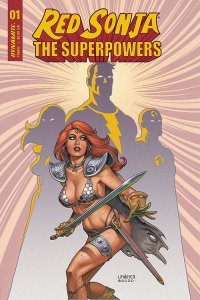 Red Sonja The Superpowers #1 Cover B Linsner Dynamite Entertainment 2021  EB89