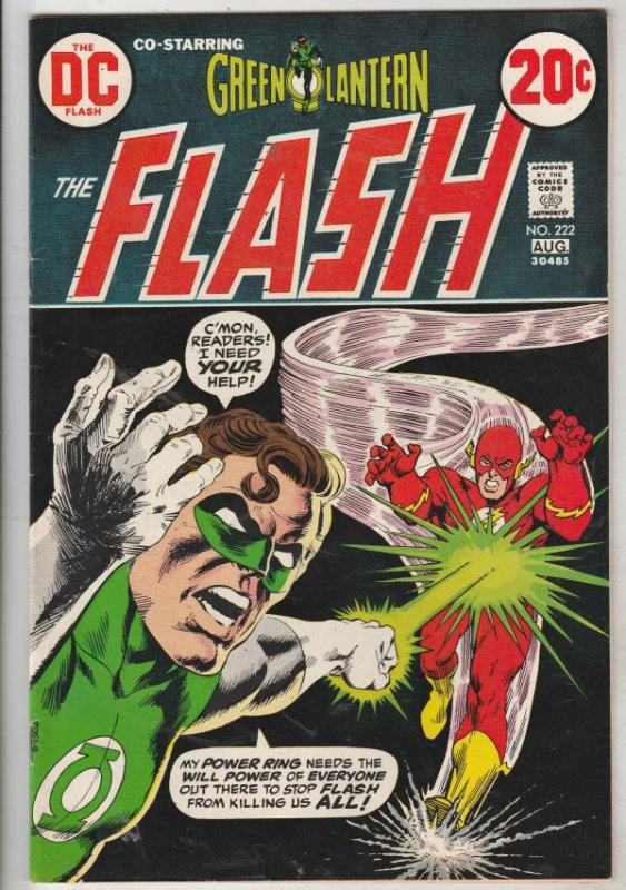 Flash, The #222 (Aug-73) VF/NM High-Grade Flash