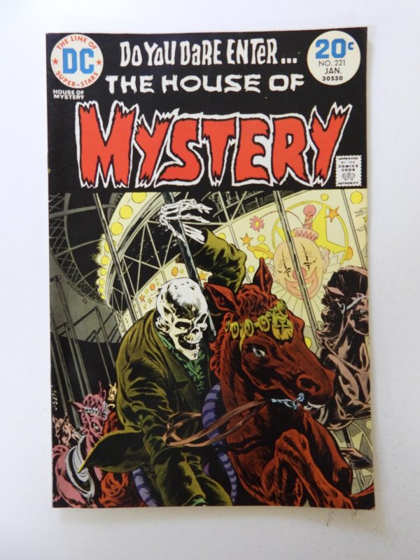 House of Mystery #221 (1974) VF condition