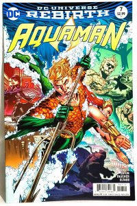 Aquaman #7 DC Rebirth Dan Abnett Scott Eaton (DC 2016)