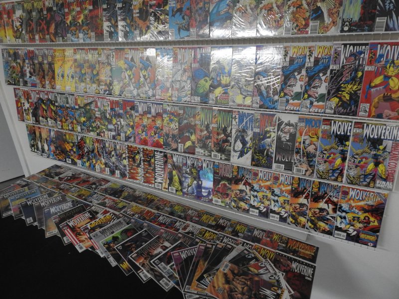 Huge Lot 200+ All Wolverine Comics!!! Avg VF+ Condition!