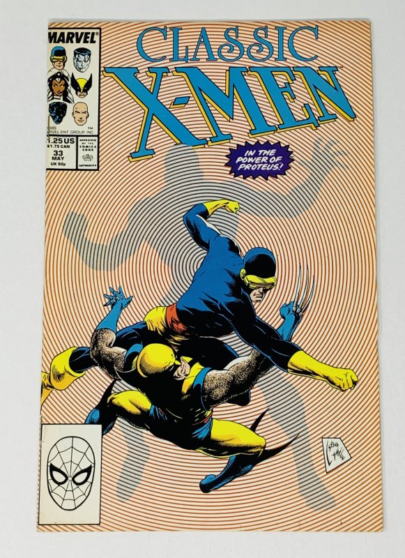 Classic X-Men #33 (1989) YE20