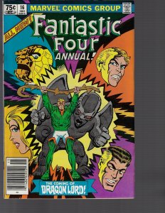 Fantastic Four #16 Annual  (Marvel, 1981) VF