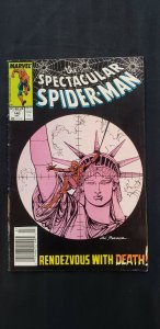 SPIDER-MAN 5PC (VF/NM) THE SPECTACLAR SPIDER-MAN, KILL ZONE, SANDBAGGED 1988-95