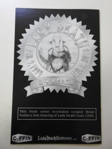 Lady Death #1 Original Drawing Edition NM Condition! Signed W/ COA!