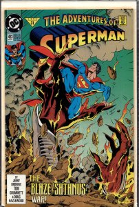 Adventures of Superman #493 (1992) Superman