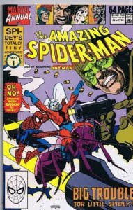 Amazing Spiderman Annual #24 ORIGINAL Vintage 1990 Marvel Comics Ant Man