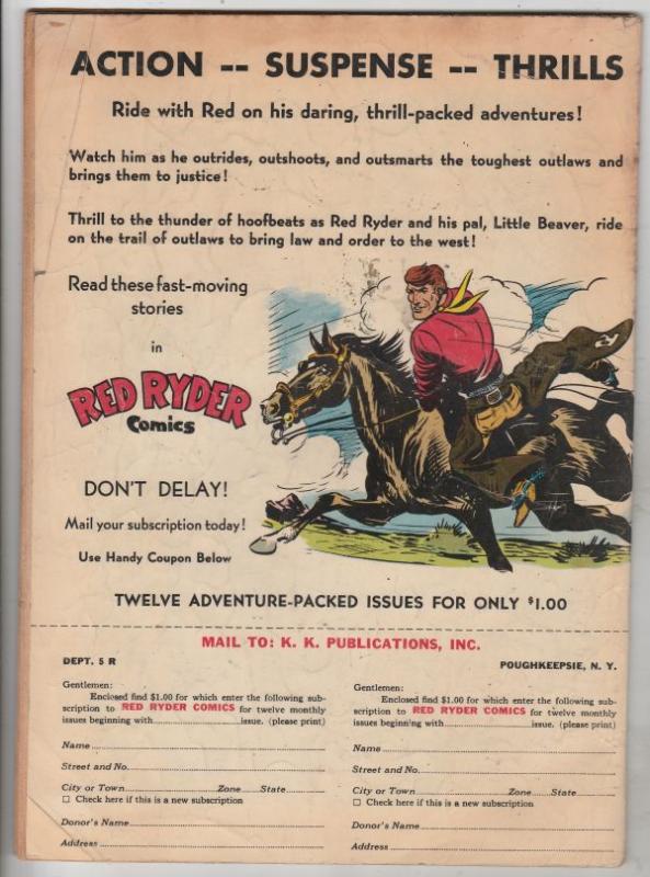 Red Ryder Comics #82 (May-50) VG+ Affordable-Grade Red Ryder