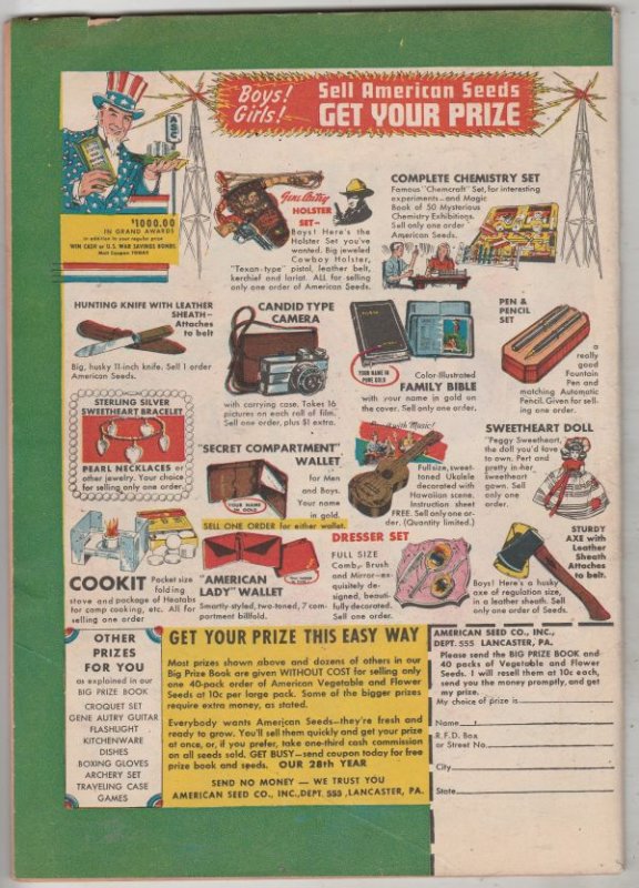 Whiz Comics #72 (Mar-46) FN/VF+ High-Grade Captain Marvel, Billy Batson