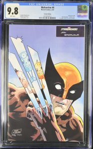 WOLVERINE #4 MARVEL COMICS 2025 JAN BAZALDUA VARIANT CGC 9.8 NM