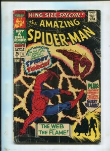 Amazing Spider-Man King Size Annual #4 ~Battle Starring Spidey & Torch~ (3.0) WH