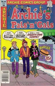 Archie's Pals 'N' Gals #148, VF+ (Stock photo)