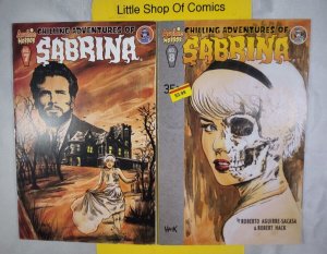 Chilling Adventures of Sabrina #7 and #8 2017 Archie Comics Robert Hack