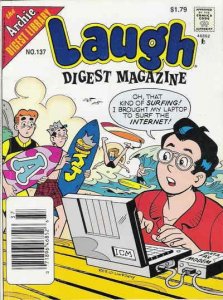 Laugh Digest Magazine #137 VF ; Archie |