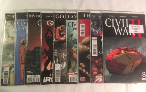 CIVIL WAR II Thirty-One Comics, VFNM Condition