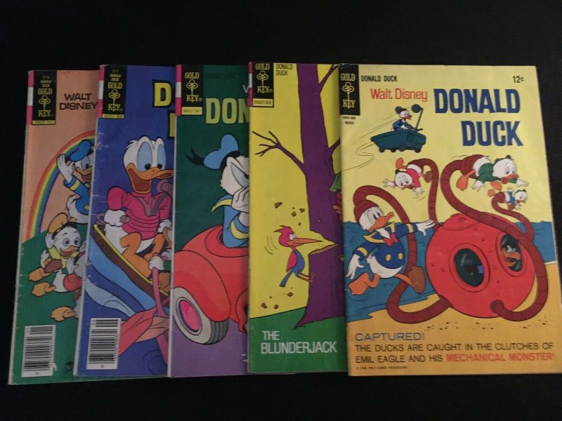 DONALD DUCK #118, 151, 164, 211, 215