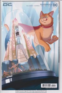 SUPERMAN (2022 DC) #4 VARIANT 1:25 PAMELA HOOGEBOOM CARD STOCK NM R04384