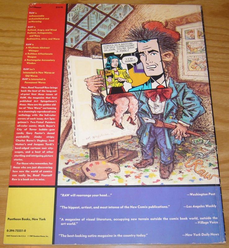 Read Yourself Raw TPB VG art spiegelman - gary panter - bill griffith - KAZ