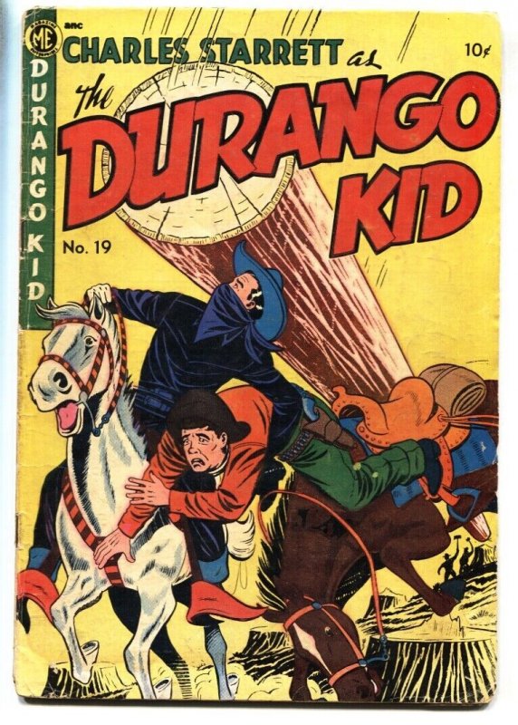 Durgango Kid #19 1952- Golden Age Western- Fred Guardineer G+