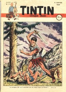 TINTIN #11-JAN 6 1949-ALIX L’INTREPIDE-LECLERC OLDAT DE LEGENDE & MORE