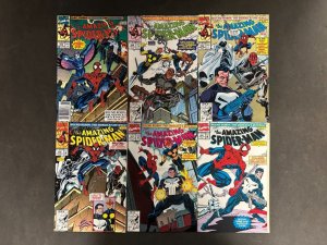 Amazing Spider-Man (1963) #353-358 VF/NM (9.0) Round Robin Lot
