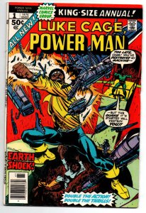 Power Man King-Size Annual #1 - Luke Cage - 1976 - (-VF)