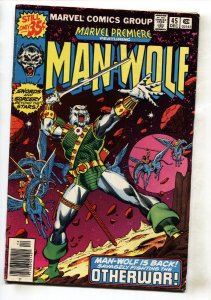 Marvel Premiere #45 --1978--Marvel--comic book--MAN-WOLF