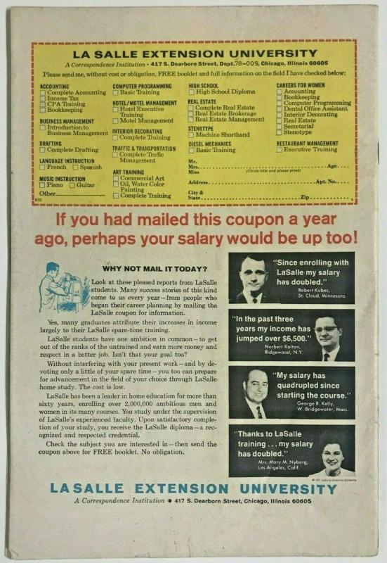 INVINCIBLE IRON MAN#48 VG/FN 1972 MARVEL BRONZE AGE COMICS