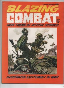 BLAZING COMBAT #2, FN+, Frank Frazetta, Severin, Toth, War, 1965, Warren