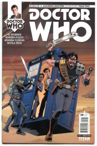 DOCTOR WHO #8 C, NM, 11th, Tardis, 2015, Titan, 1st, more DW in store, Sci-fi