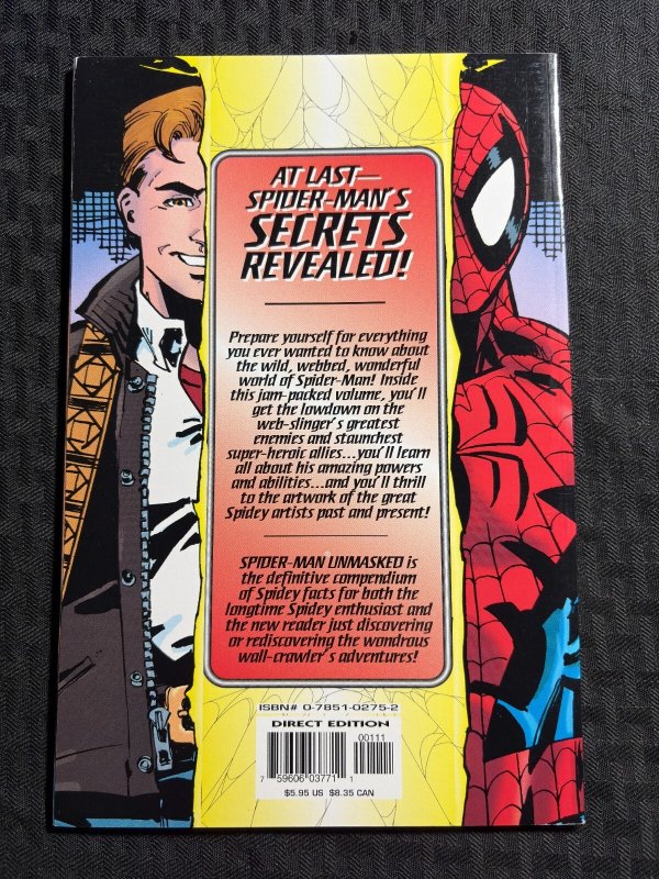 1996 SPIDER-MAN Unmasked SC FN 6.0 1st Marvel / Scott McDaniel