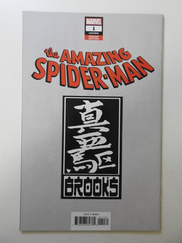 The Amazing Spider-Man #1 Brooks Variant (2018) NM Condition!