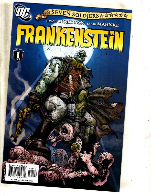 9 DC Comics Bulleteer 1 2 3 4 + Frankenstein 1 2 3 4 + Soldiers Of Victory 1 CJ3