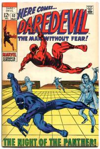 Daredevil Comics #52 1969-- Black Panther- Barry Smith FN